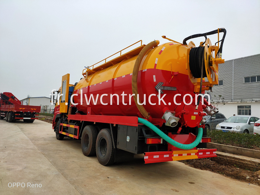 sewage vacuum truck manufacturer